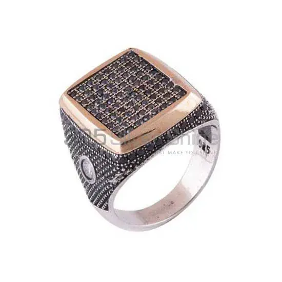 Unique 925 Sterling Silver Handmade Rings In Black Onyx Gemstone Jewelry 925SR4010_0