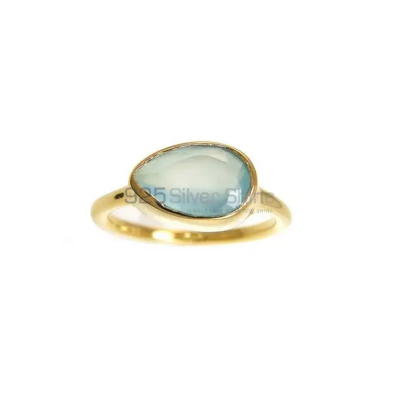 Unique 925 Sterling Silver Handmade Rings Manufacturer In Chalcedony Gemstone Jewelry 925SR3801