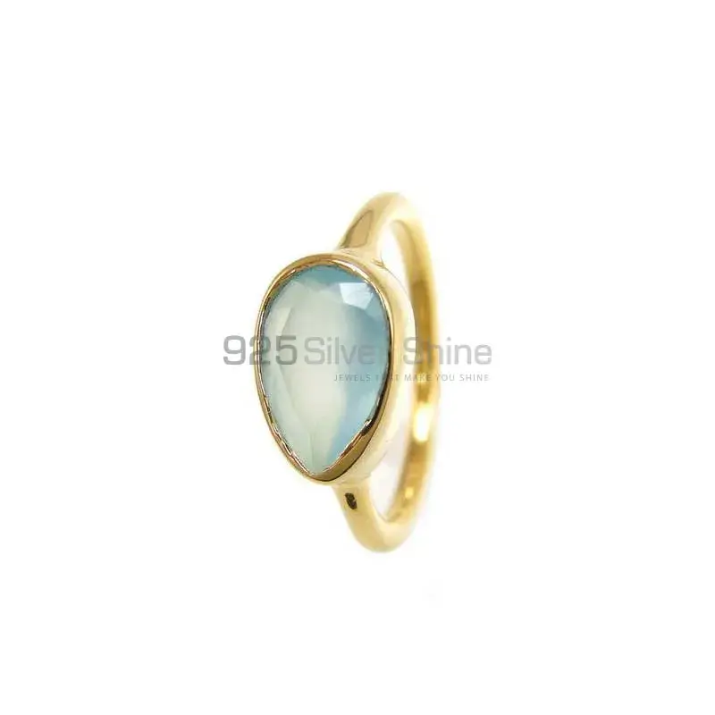 Unique 925 Sterling Silver Handmade Rings Manufacturer In Chalcedony Gemstone Jewelry 925SR3801_0