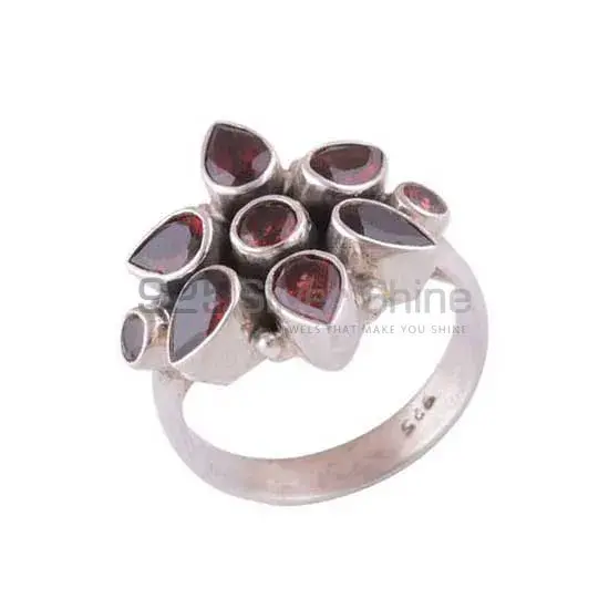 Unique 925 Sterling Silver Handmade Rings Manufacturer In Garnet Gemstone Jewelry 925SR3407_0