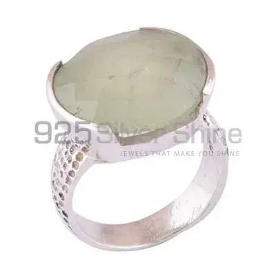 925 Sterling Silver Handmade Rings In Chalcedony Gemstone Jewelry 925SR3926_0