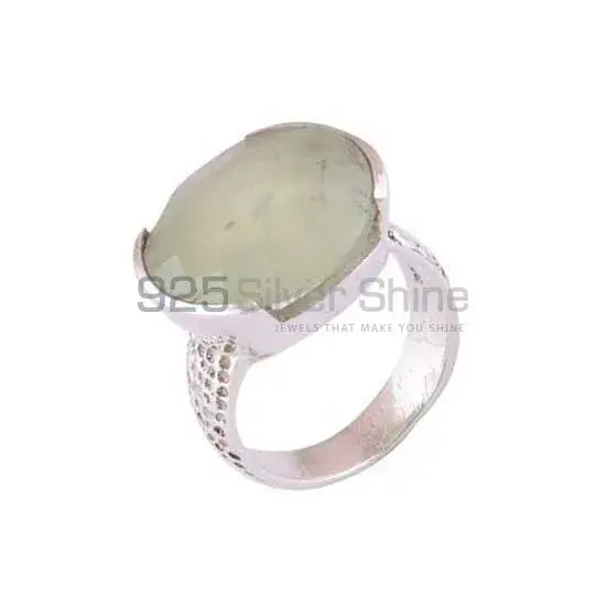 Unique 925 Sterling Silver Handmade Rings Suppliers In Chalcedony Gemstone Jewelry 925SR3926_0