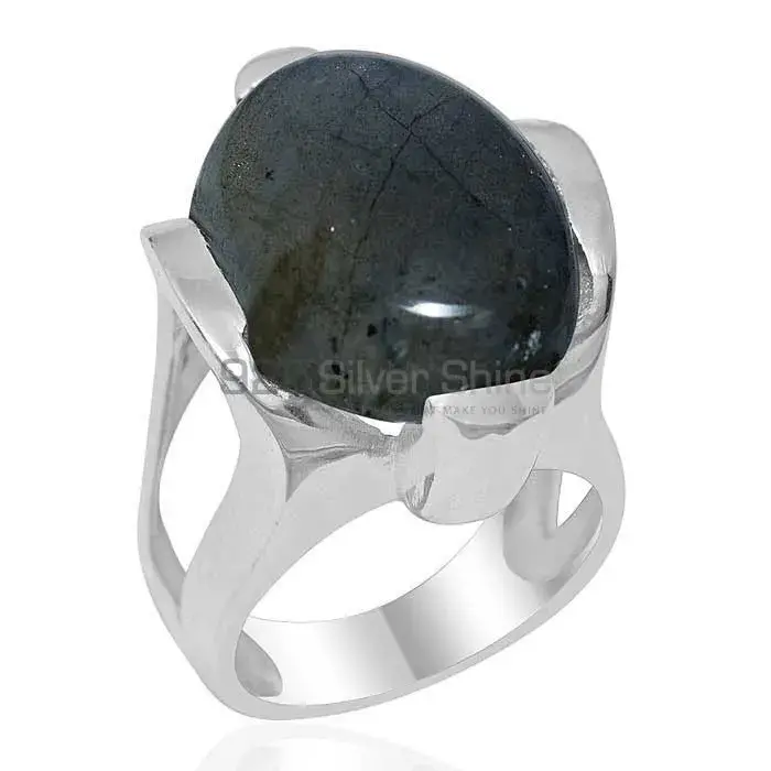 Unique 925 Sterling Silver Handmade Rings Suppliers In Labradorite Gemstone Jewelry 925SR1892