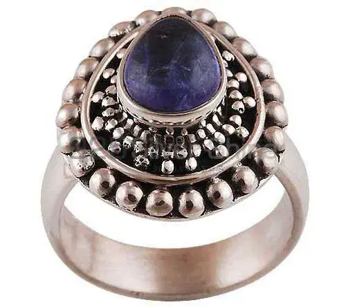 925 Sterling Silver Handmade Rings In Lapis Gemstone Jewelry 925SR2928_0