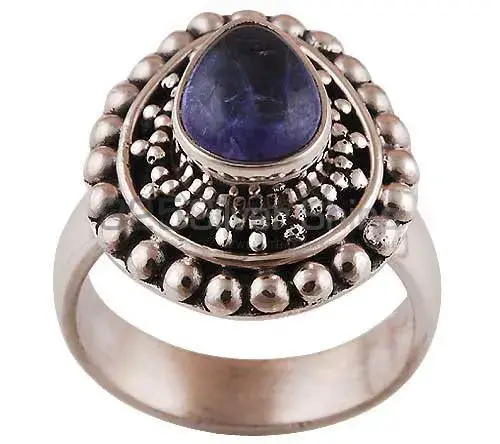 Unique 925 Sterling Silver Handmade Rings Suppliers In Lapis Gemstone Jewelry 925SR2928_0