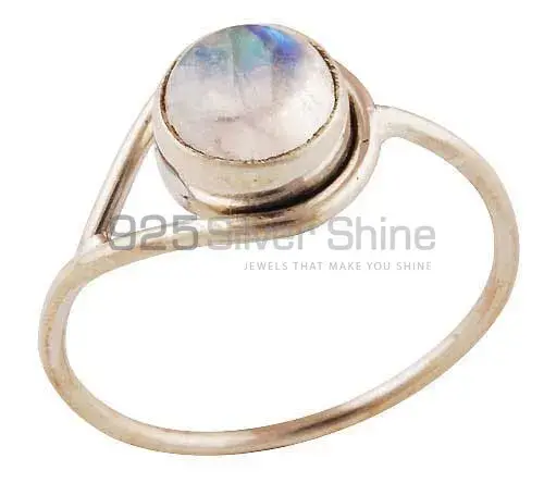 Unique 925 Sterling Silver Handmade Rings Suppliers In Rainbow Moonstone Jewelry 925SR2849