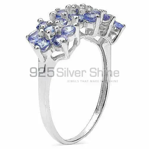 925 Sterling Silver Handmade Rings In Tanzanite Gemstone Jewelry 925SR3259_1