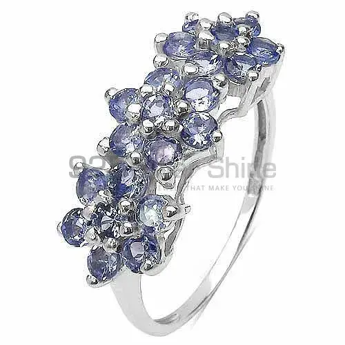Unique 925 Sterling Silver Handmade Rings Suppliers In Tanzanite Gemstone Jewelry 925SR3259_1