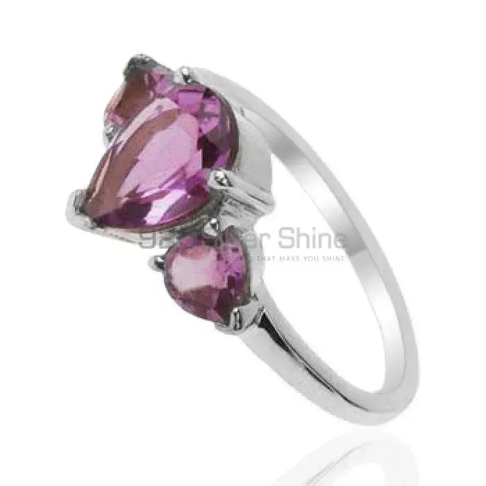 Unique 925 Sterling Silver Rings In Amethyst Gemstone Jewelry 925SR2035_0