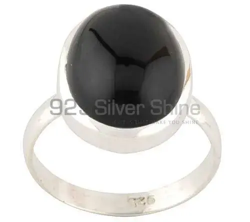 Unique 925 Sterling Silver Rings In Black Onyx Gemstone Jewelry 925SR2755