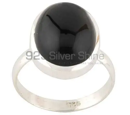 925 Sterling Silver Rings In Black Onyx Gemstone Jewelry 925SR2755_0