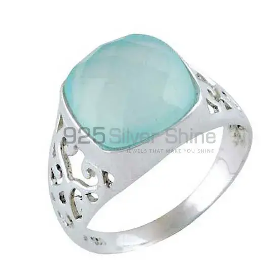 Unique 925 Sterling Silver Rings In Chalcedony Gemstone Jewelry 925SR4069_0