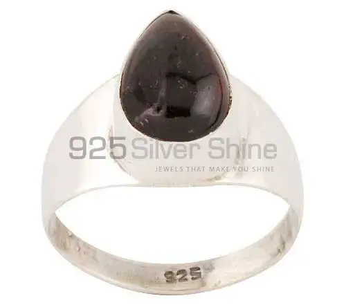 Natural Garnet Sterling Silver Engagement Rings 925SR2834_0