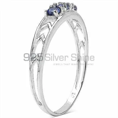 Unique 925 Sterling Silver Rings In Tanzanite Gemstone Jewelry 925SR3244_0