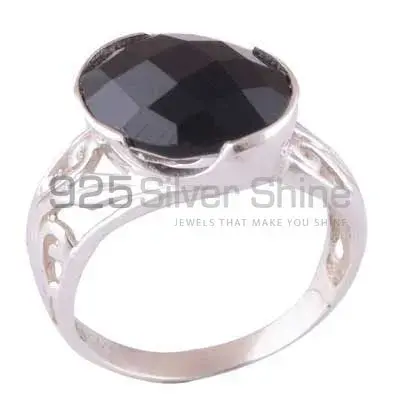 Unique 925 Sterling Silver Rings In Black Onyx Gemstone Jewelry 925SR3570
