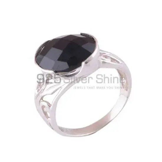 Unique 925 Sterling Silver Rings In Black Onyx Gemstone Jewelry 925SR3570_0