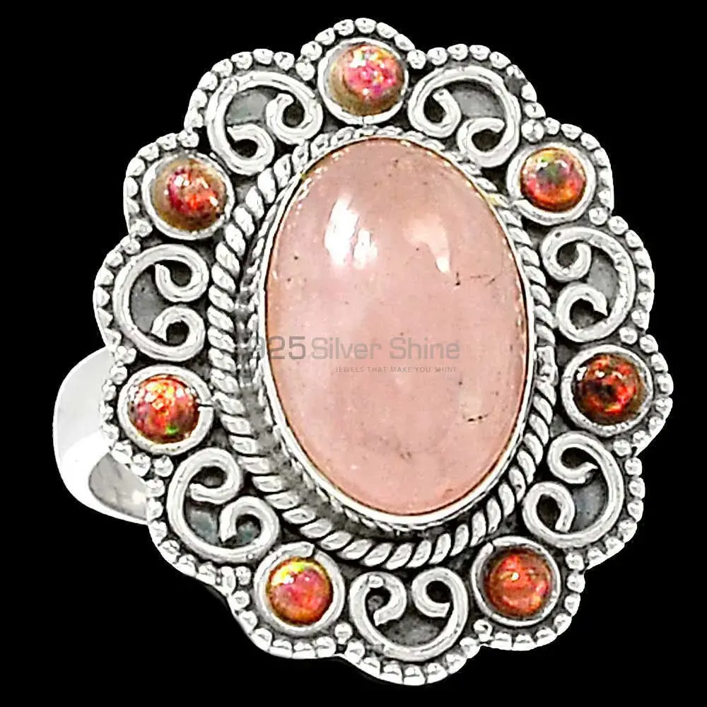 Unique 925 Sterling Silver Rings Wholesaler In Multi Gemstone Jewelry 925SR2203