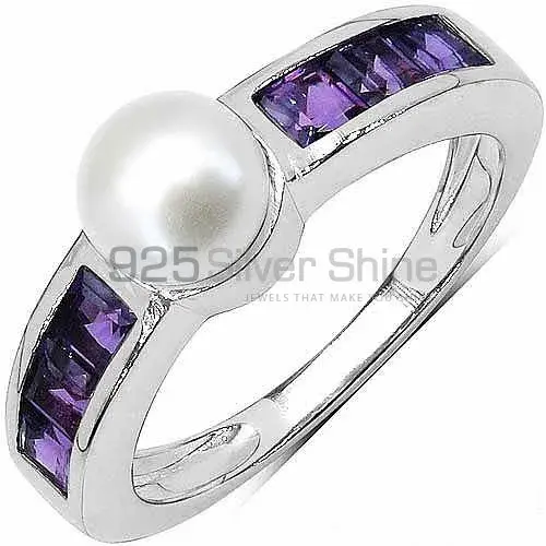 Unique 925 Sterling Silver Rings Wholesaler In Multi Gemstone Jewelry 925SR3081