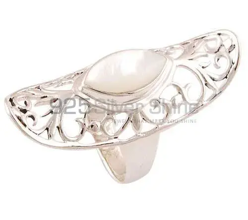 Unique 925 Sterling Silver Rings Wholesaler In Rainbow Moonstone Jewelry 925SR2844