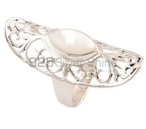 925 Sterling Silver Rings In Rainbow Moonstone Jewelry 925SR2844_1