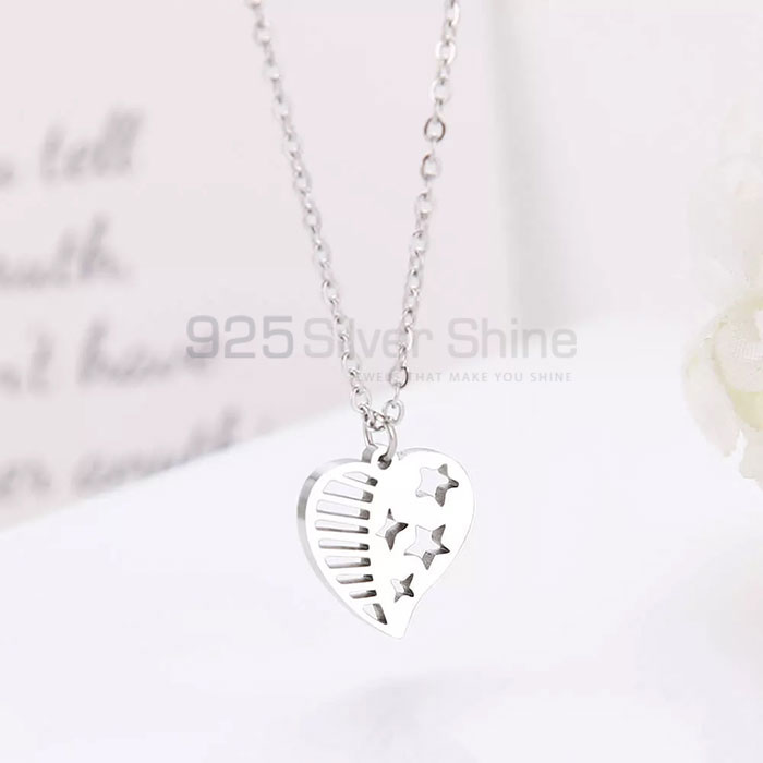 Star Necklace In Sterling Silver Jewelry STMN510