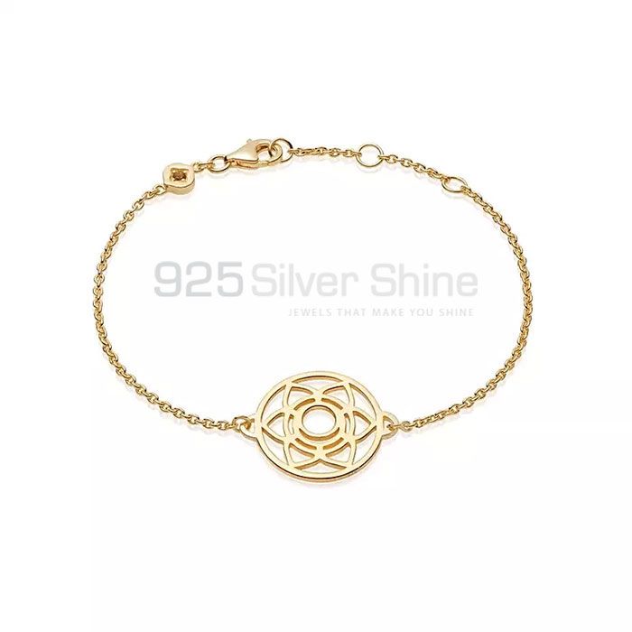 Geometric Minimalist Bracelet In 925 Solid Silver GMMB283_0