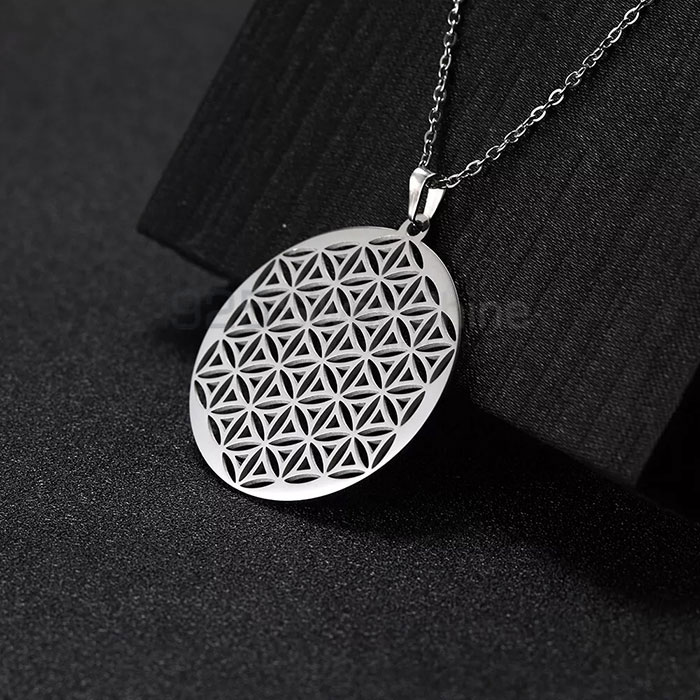 Unique Geometric Minimalist Necklace In 925 Solid Silver GMMN297