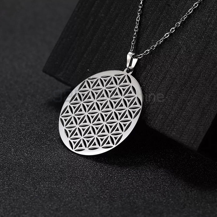 Geometric Minimalist Necklace In 925 Solid Silver GMMN297