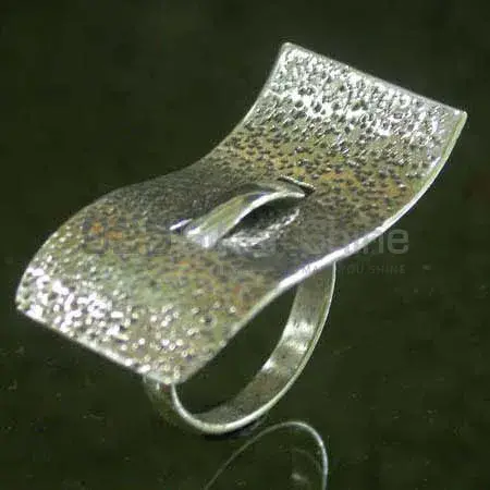 Unique Plain 925 Solid Silver Rings Jewelry 925SR2453