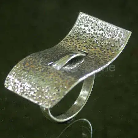 Plain 925 Solid Silver Rings Jewelry 925SR2453_0