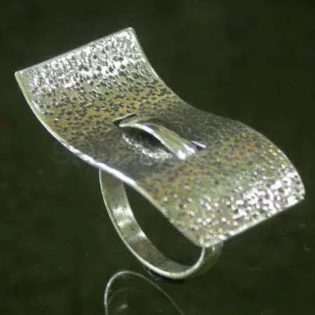 Plain 925 Solid Silver Rings Jewelry 925SR2453_1