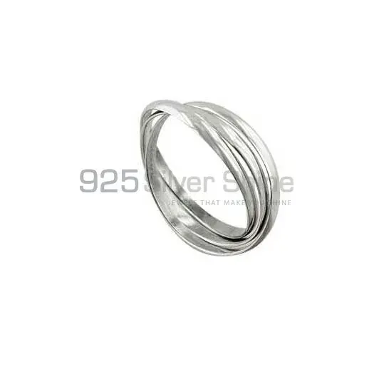 Unique Plain 925 Solid Silver Rings Jewelry 925SR2648_0