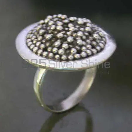 Plain 925 Sterling Silver Rings Jewelry 925SR2486