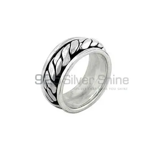 Plain 925 Sterling Silver Rings Jewelry 925SR2681_0