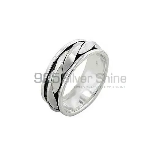 Varieties Plain Silver Rings Jewelry 925SR2675