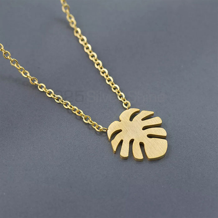 Wholesale 925 Silver Flower Minimalist Necklace FWMN209