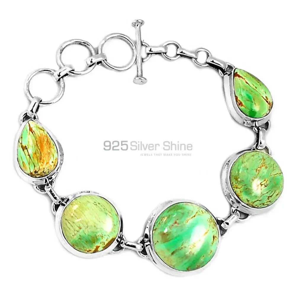 Wholesale 925 Solid Silver Bracelets Exporters In Gemstone Jewelry 925SB279