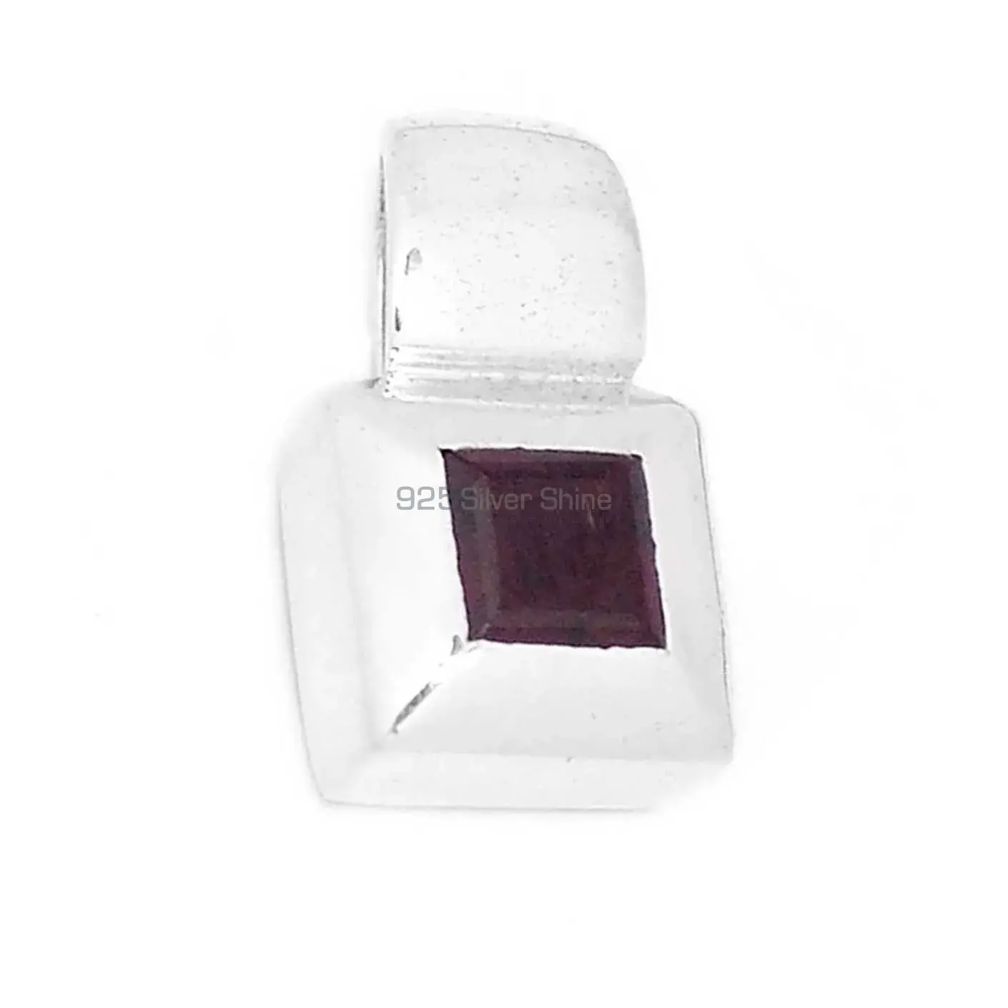925 Solid Silver Pendants In Garnet Gemstone Jewelry 925SP272-4_1