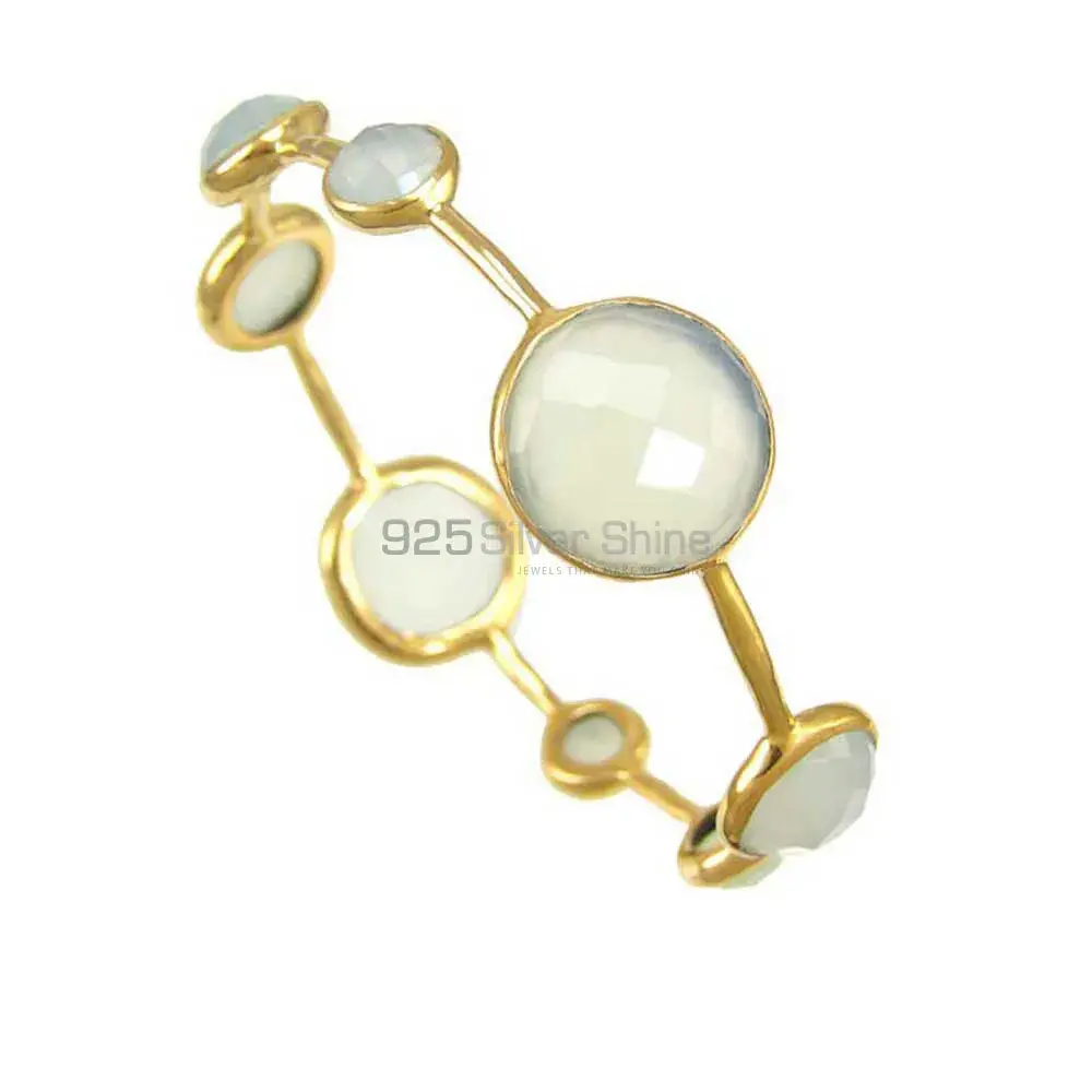 925 Sterling Silver Bracelets In Chalcedony Gemstone 925SSB69