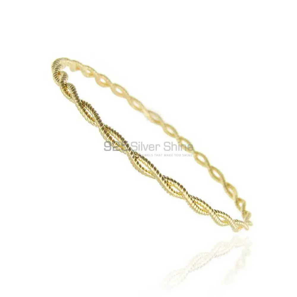 Wholesale 925 Sterling Silver Bracelets In Gold Plated 925SSB4
