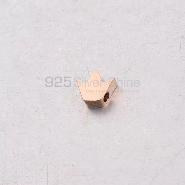 925 Sterling Silver Crown Minimalist Pendant CRMP86_1