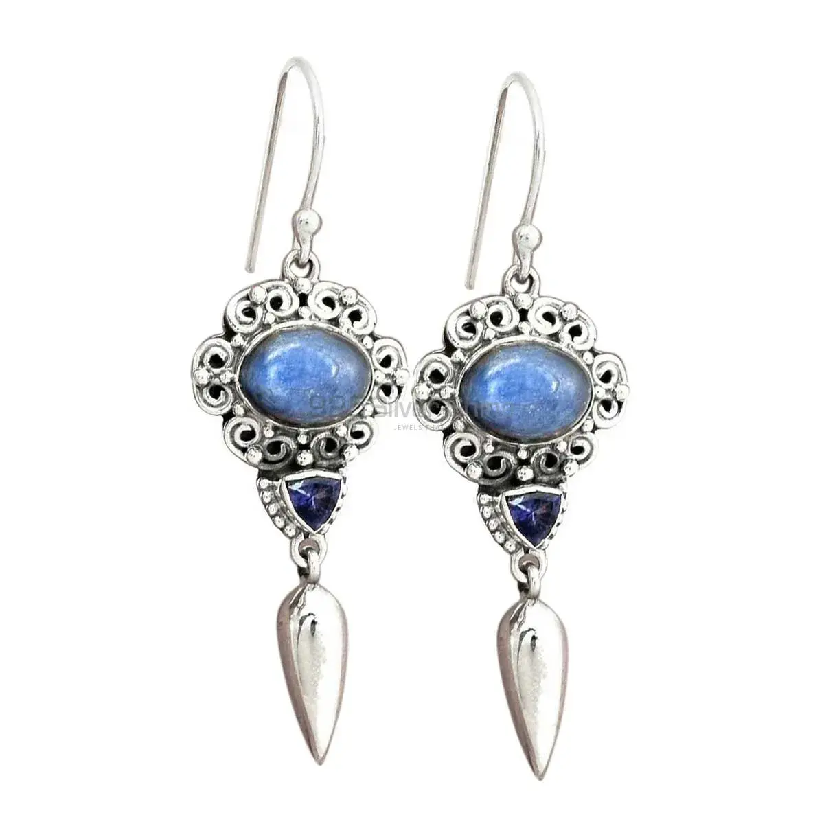 Wholesale 925 Sterling Silver Earrings In Natural Multi Gemstone 925SE2427