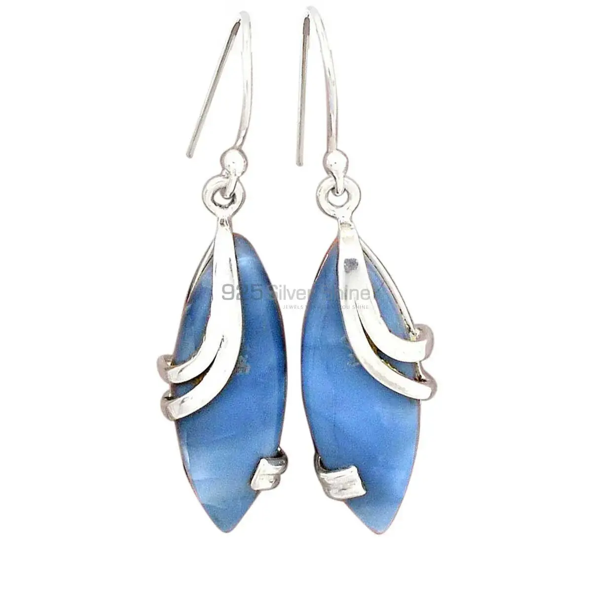 925 Sterling Silver Earrings In Semi Precious Agate Gemstone 925SE2112