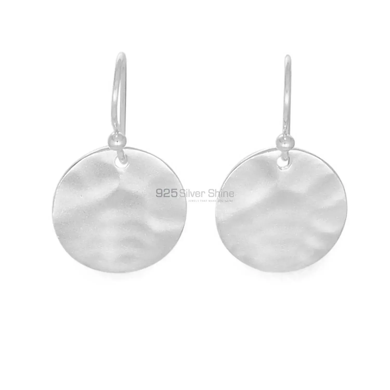 925 Sterling Silver Earrings In Semi Precious Plain Gemstone 925SE1853_0