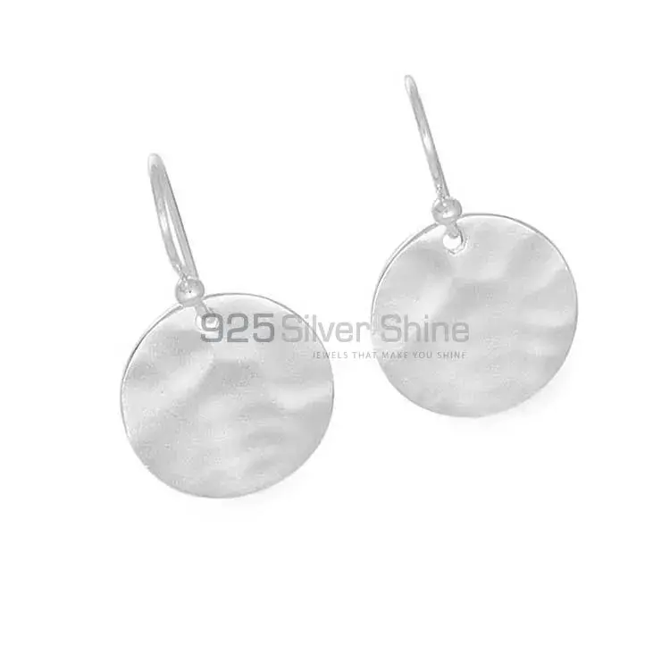 925 Sterling Silver Earrings In Semi Precious Plain Gemstone 925SE1853_1