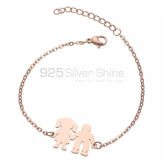 925 Sterling Silver Family Bracelet Jewelry FAMB108_0