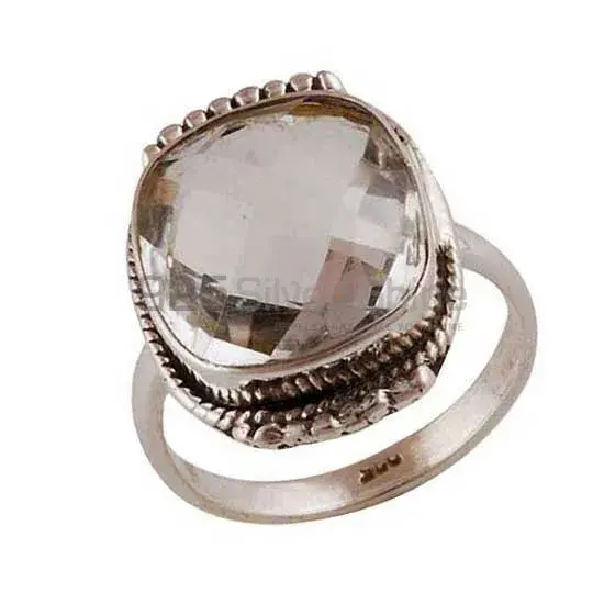925 Sterling Silver Rings In Genuine Crystal Gemstone 925SR4034_1
