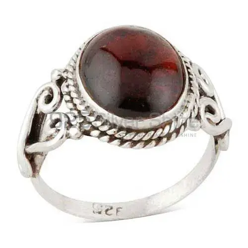 Garnet Gemstone Sterling Silver Engagement Rings 925SR2957