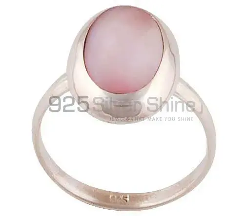 Wholesale 925 Sterling Silver Rings In Natural Rose Quartz Gemstone 925SR2876_0