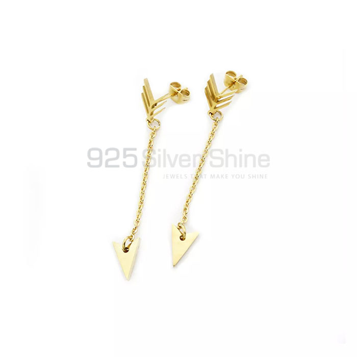 Wholesale Arrow 925 Silver Stud Earring Jewelry ARME09_1